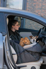 Car seat for dogs black