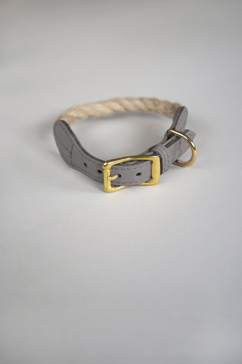 Dog collar country Pony graphite