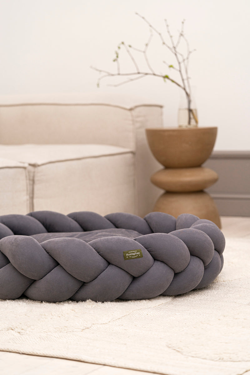 Dog bed Pony kolosony dark gray