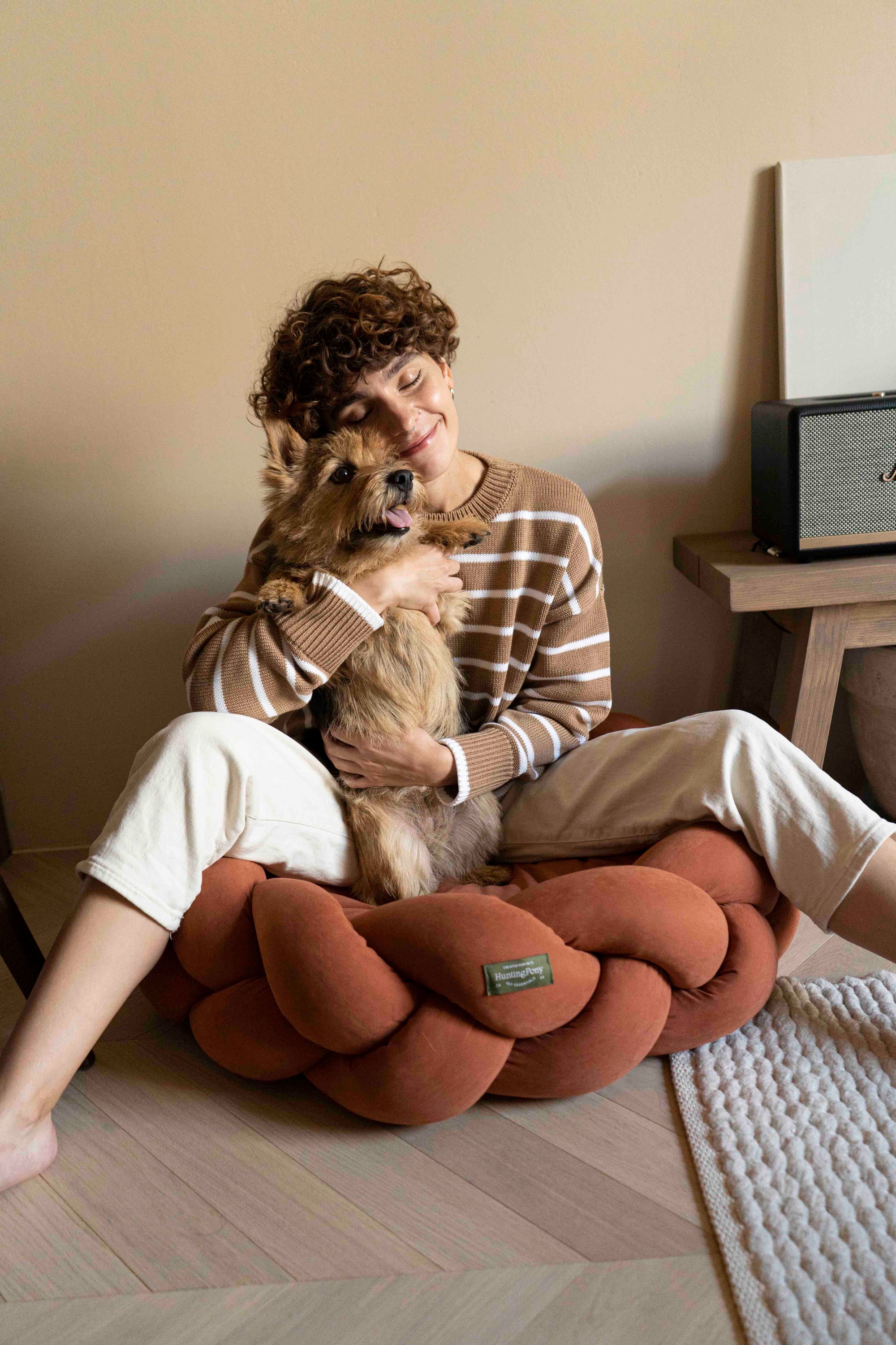 Dog bed Pony kolosony terracotta