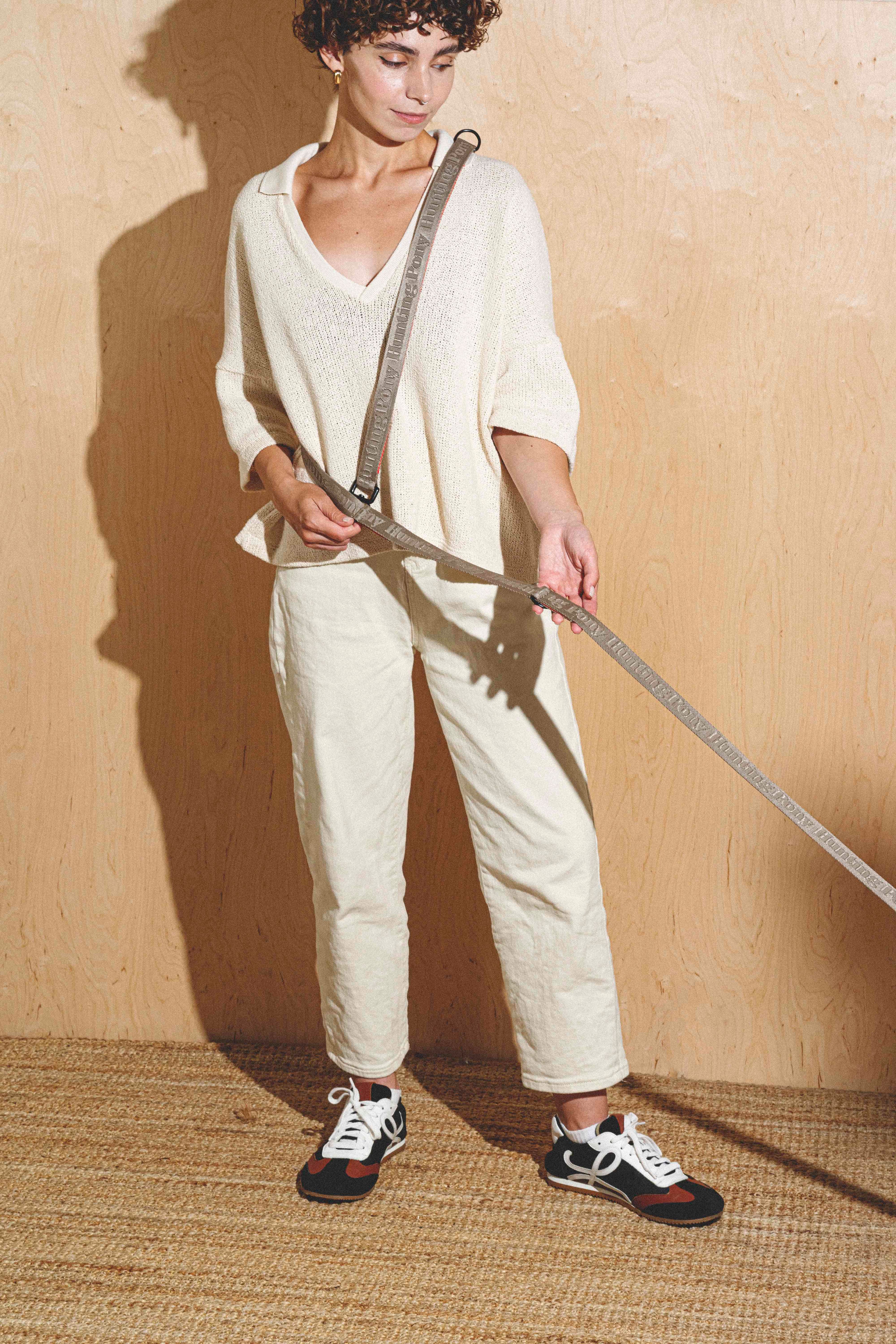 Dog-running leash Pony-Companiony Gray