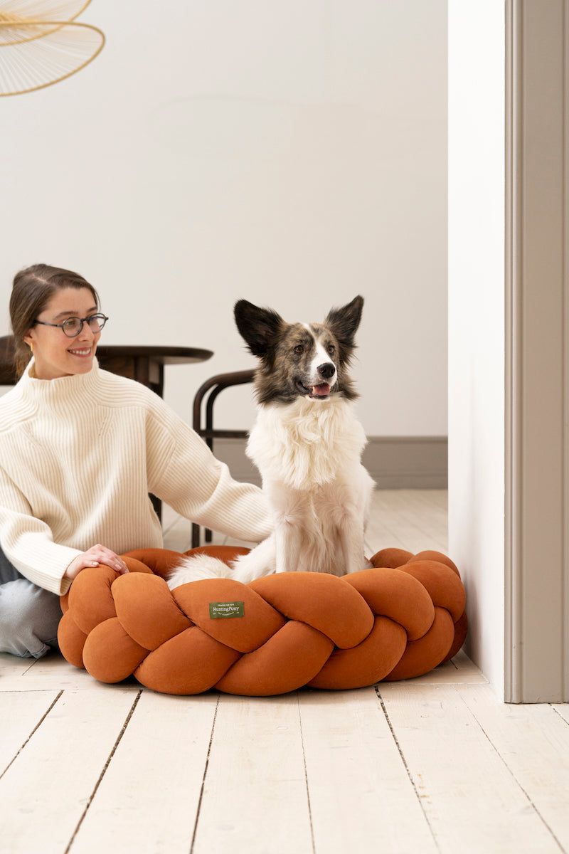 Dog bed Pony kolosony terracotta
