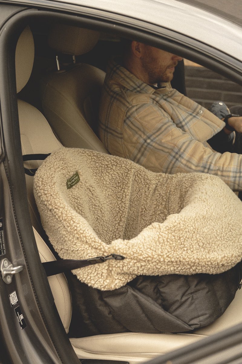 Fur case for dog car seat