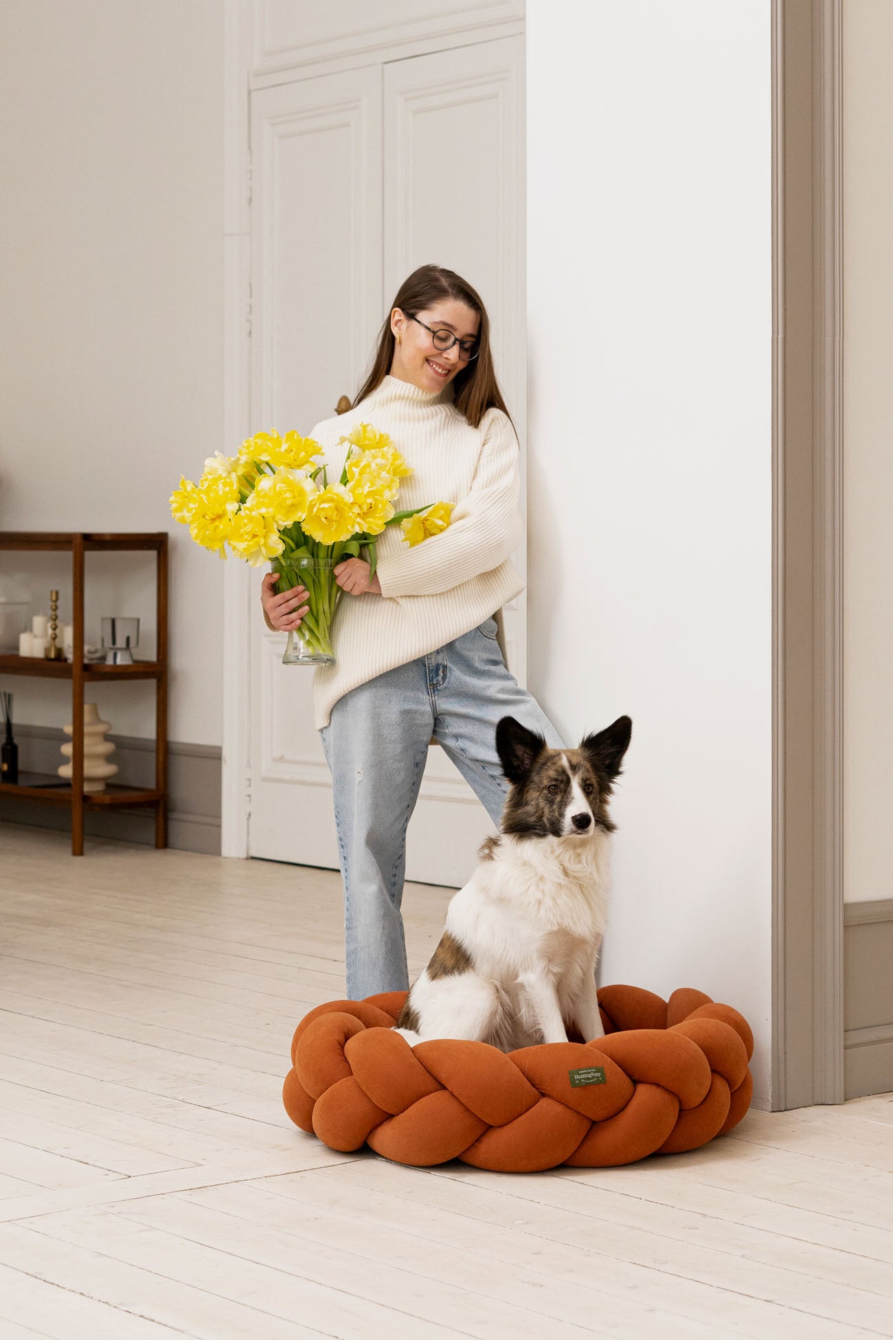 Dog bed Pony kolosony terracotta