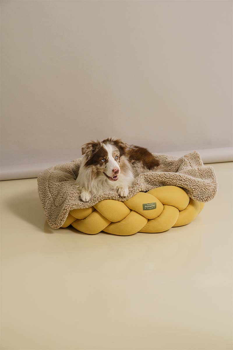 Dog bed Pony kolosony yellow
