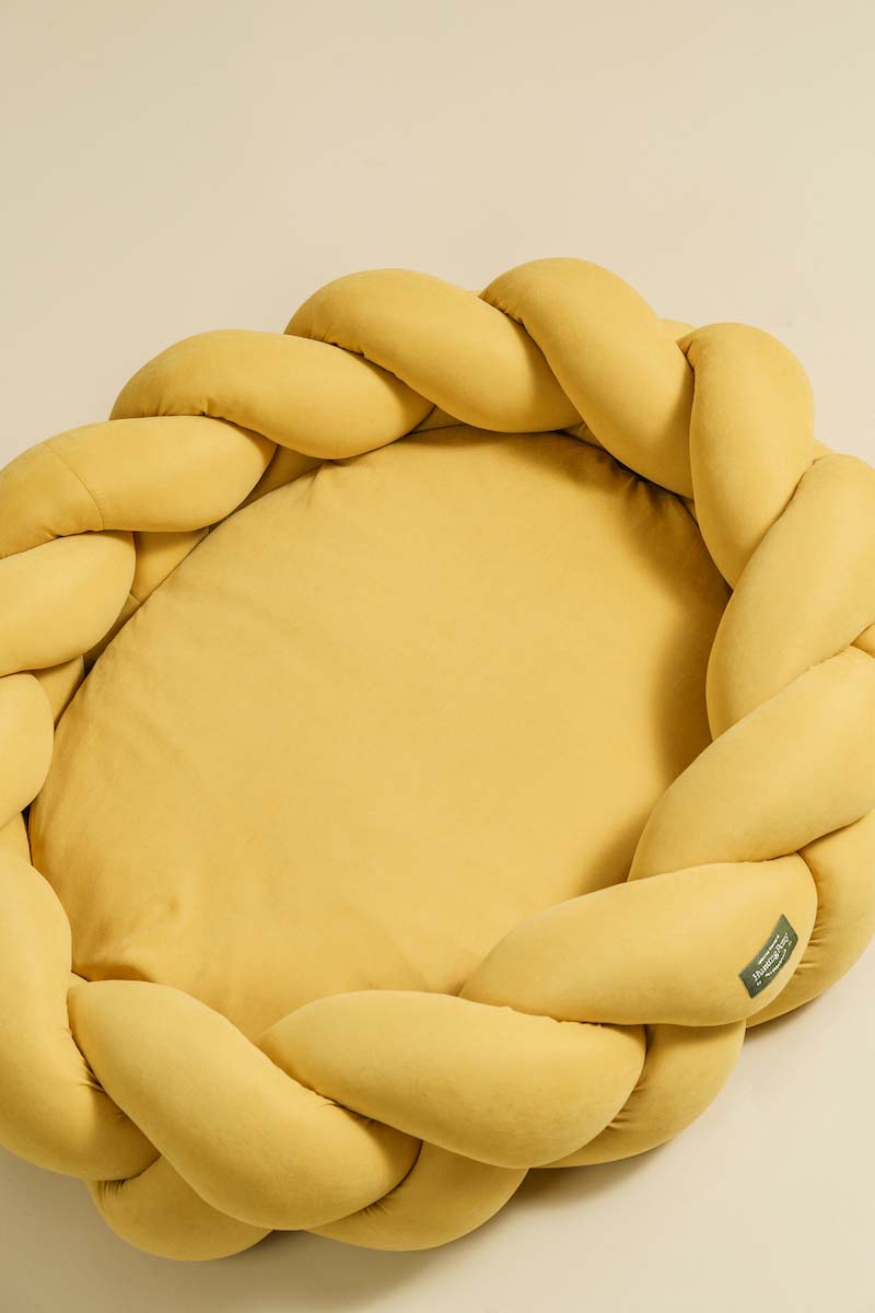 Dog bed Pony kolosony yellow