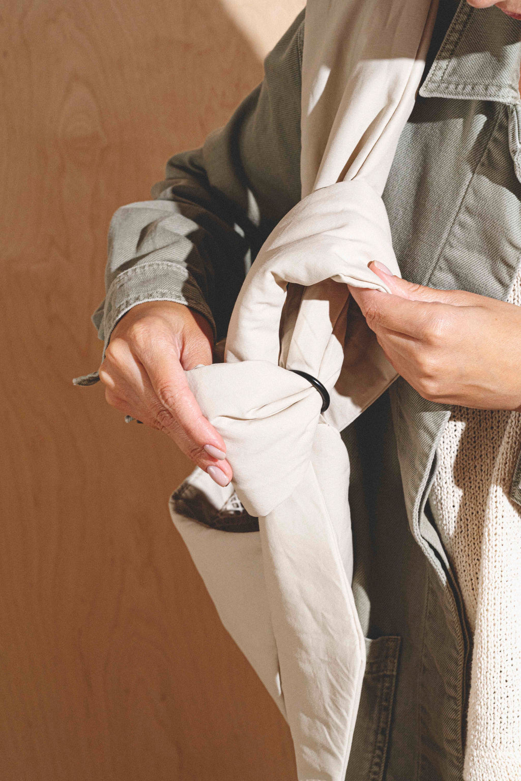 Sling-bag Pony-Kangaroony Beige