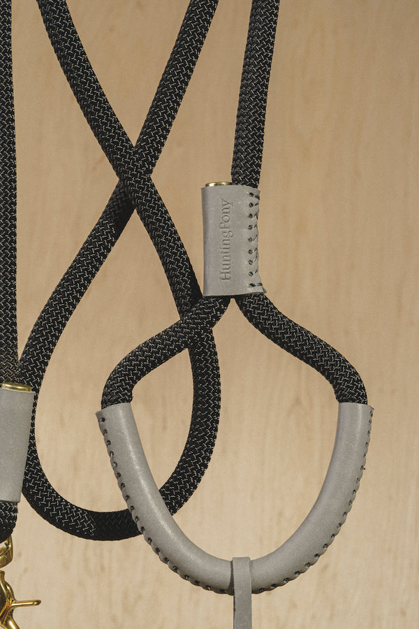 Dog leash Pony makarony Graphite