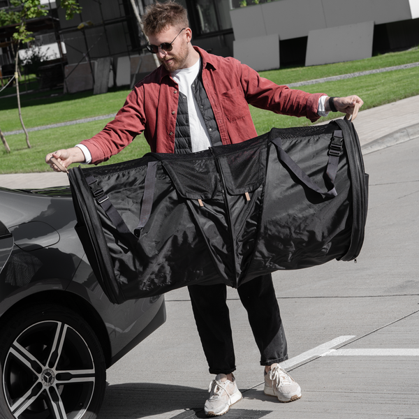 Car transportation house Pony-Autohousony black