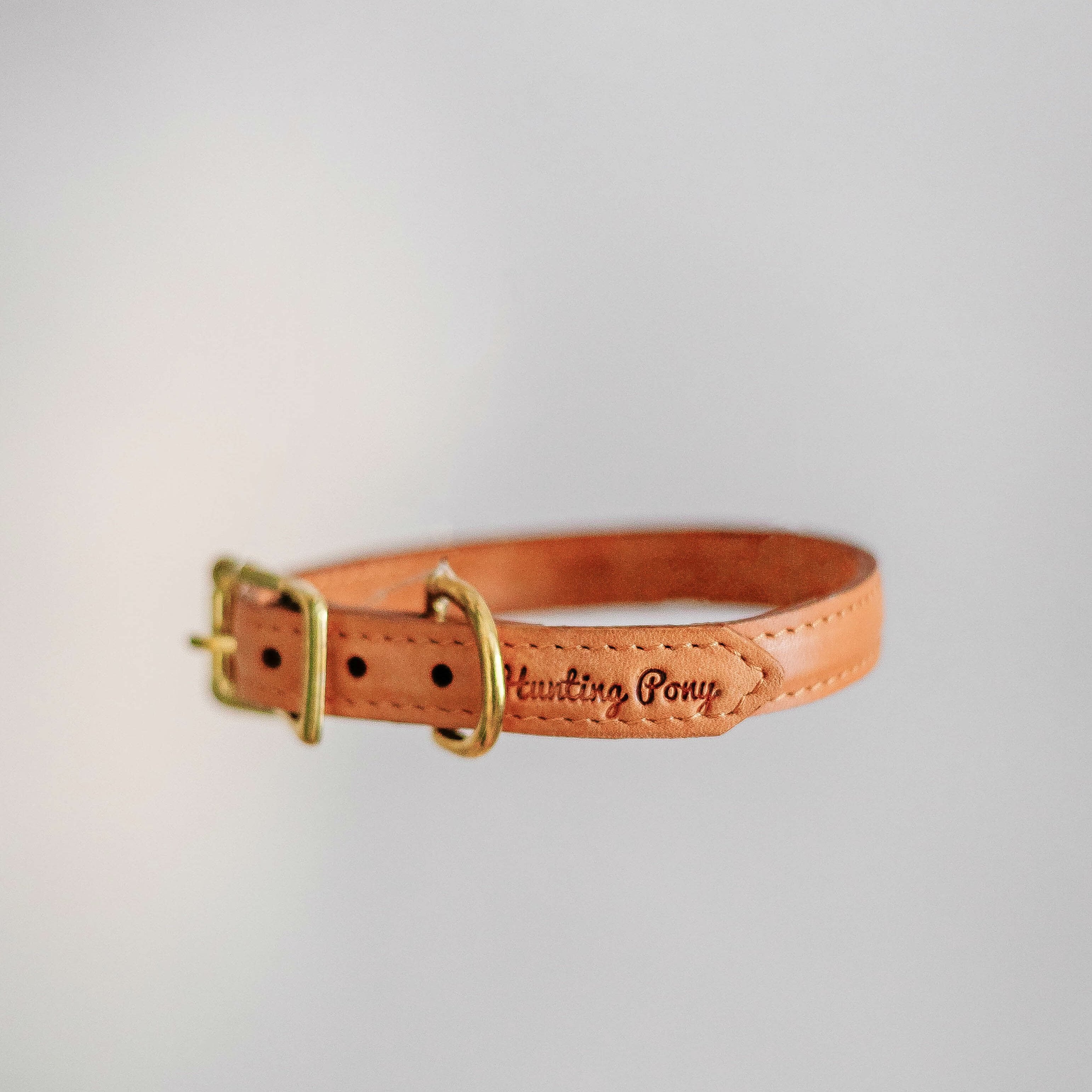 Classic straight pony-collar ginger