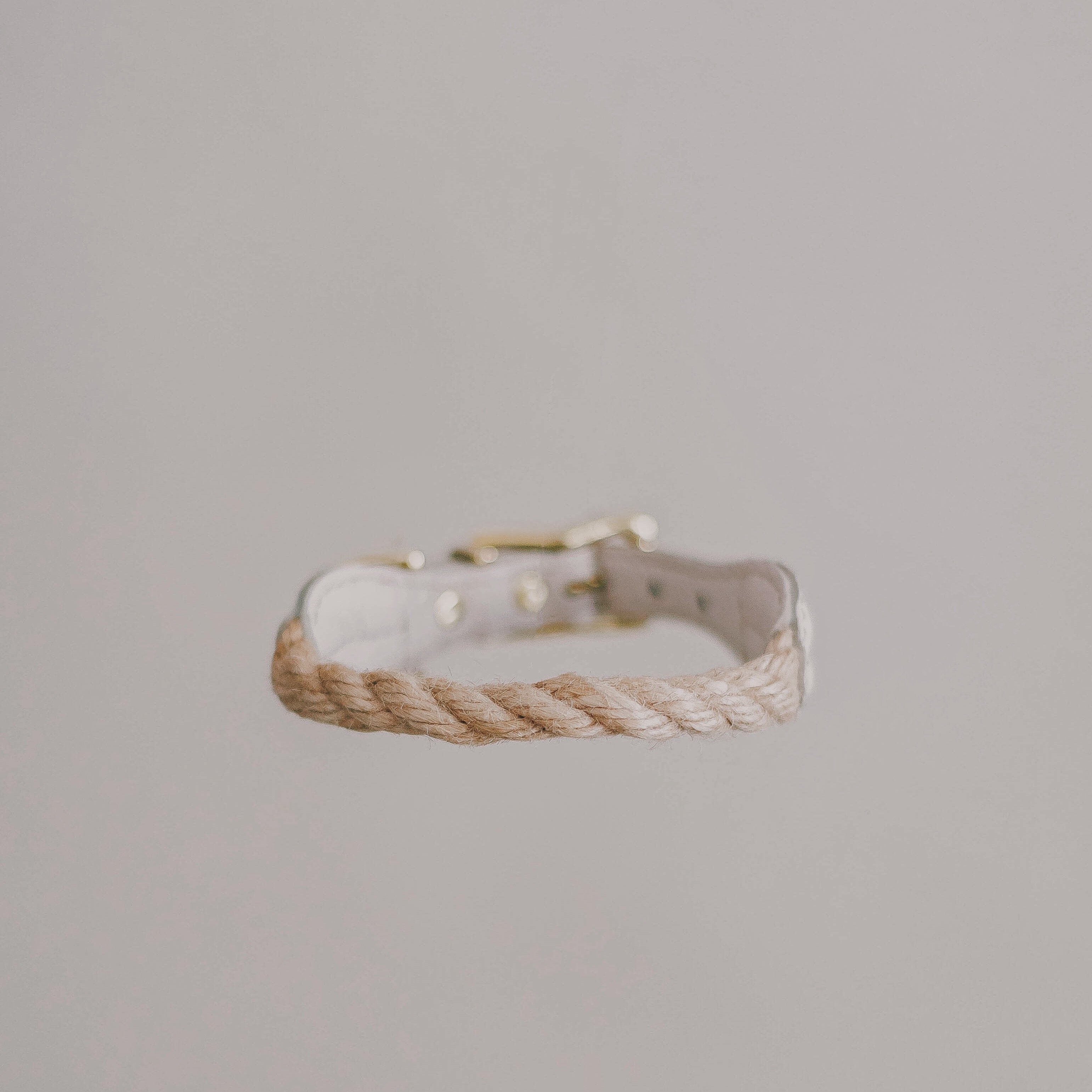 Dog collar country Pony beige