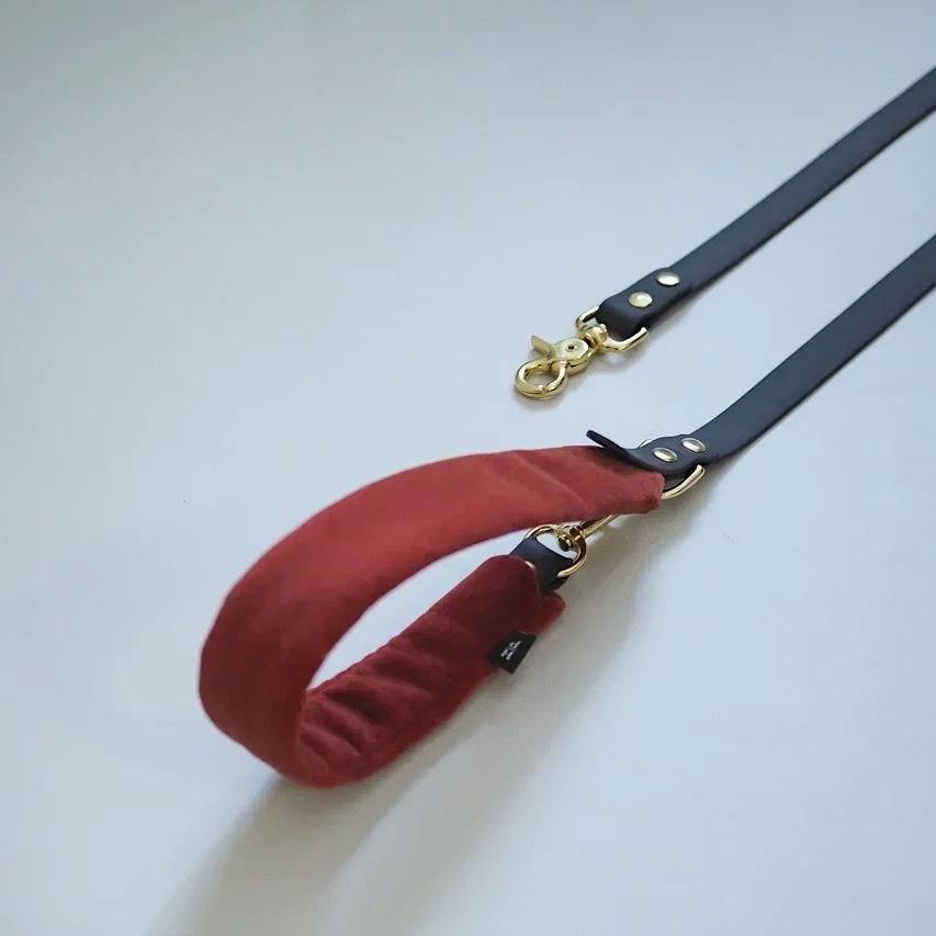 Pony-Mascarpony Biothane leash with cases
