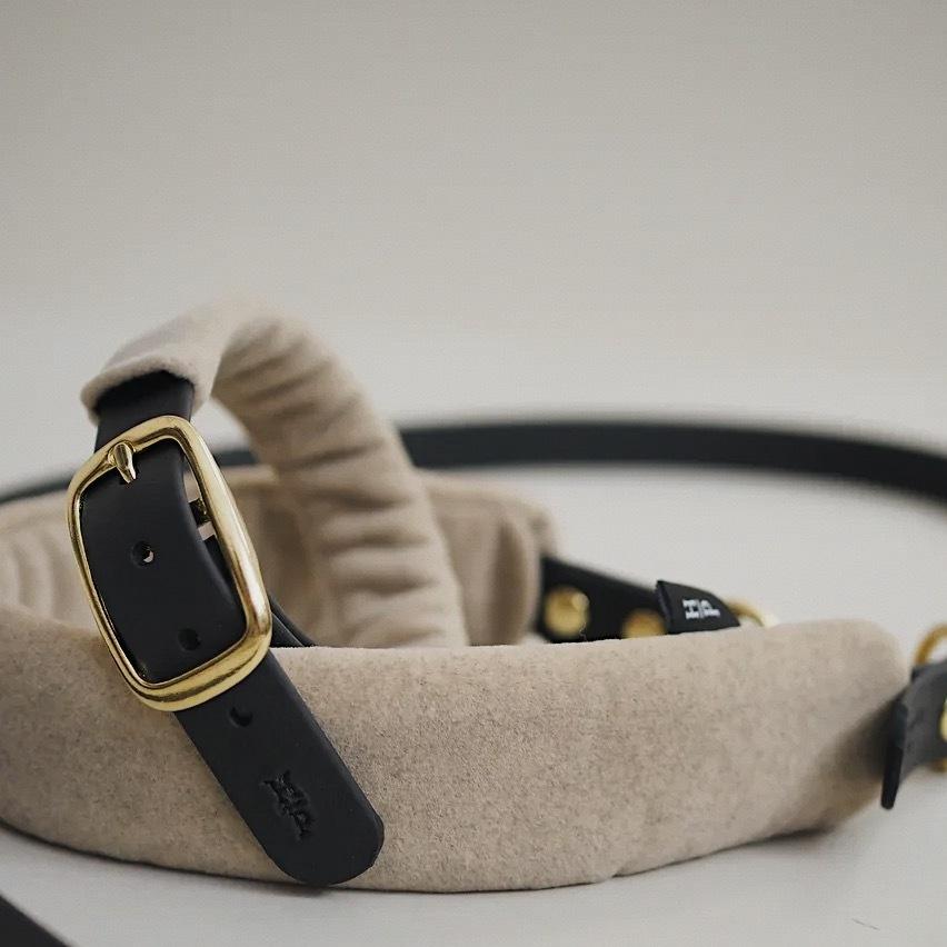 Pony-Mascarpony Biothane collar with case