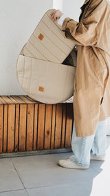 Car transportation house Pony-Autohousony beige